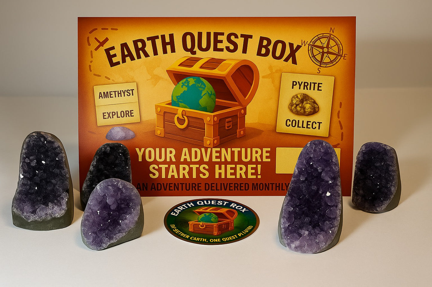 Earth Quest Box - Quest #1 (4 month Subscription)