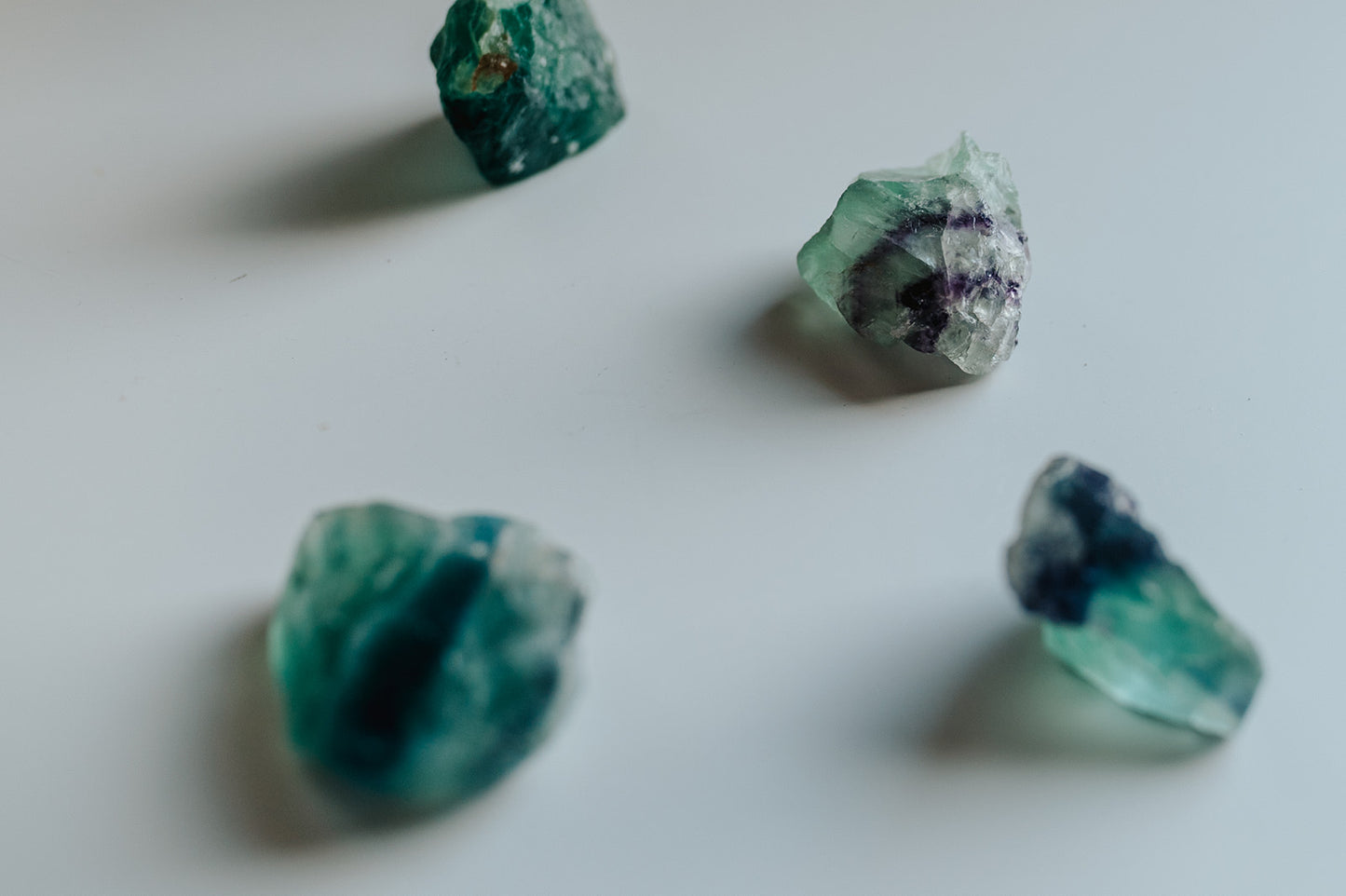 Fluorite Specimen with Collector Card (4"x6")