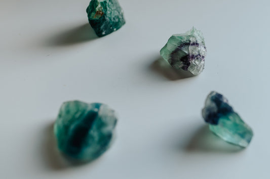 Fluorite Specimen with Collector Card (4"x6")