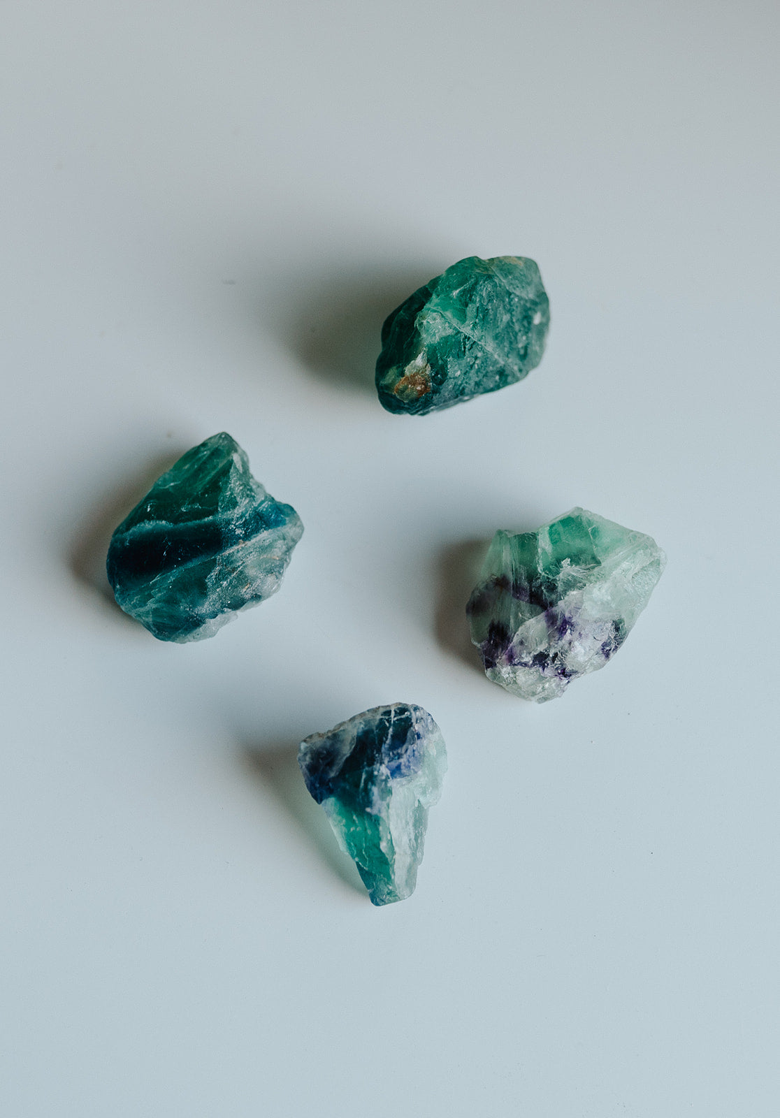 Fluorite Specimen with Collector Card (4"x6")