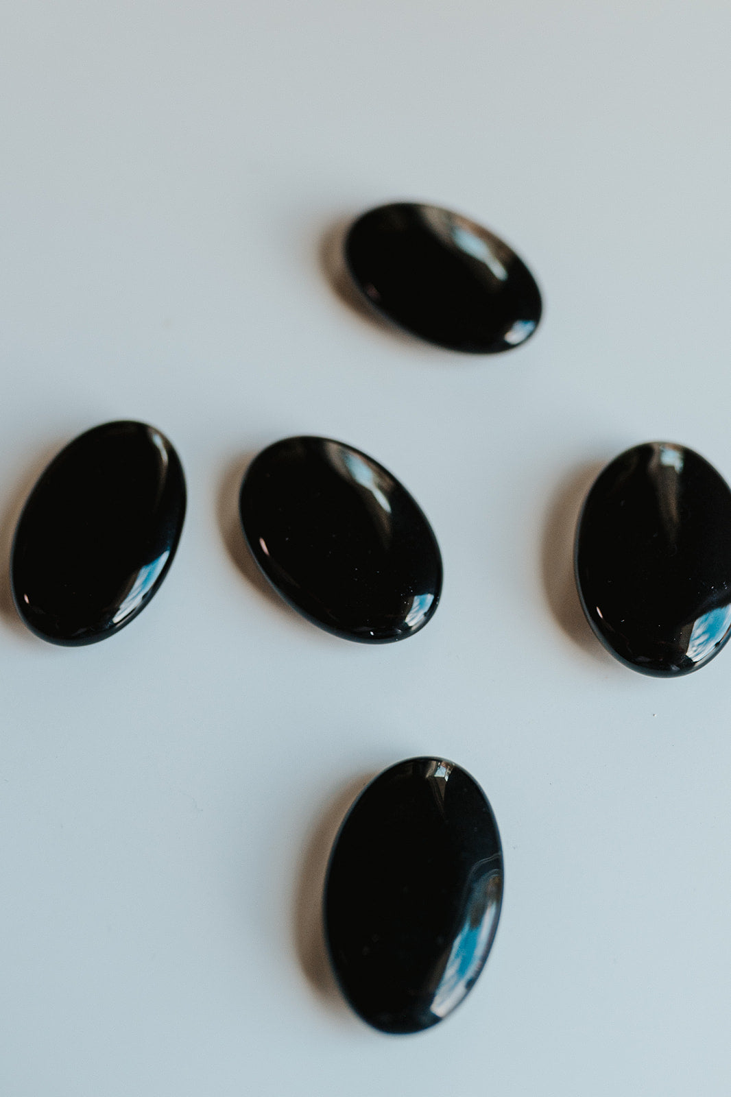 Obsidian Specimen with Collector Card (4"x6")